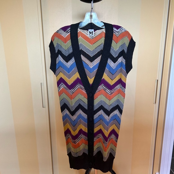 VINTAGE M MISSONI CARDIGAN. SIZE IT 40, US 4/6. GUC - Picture 1 of 8